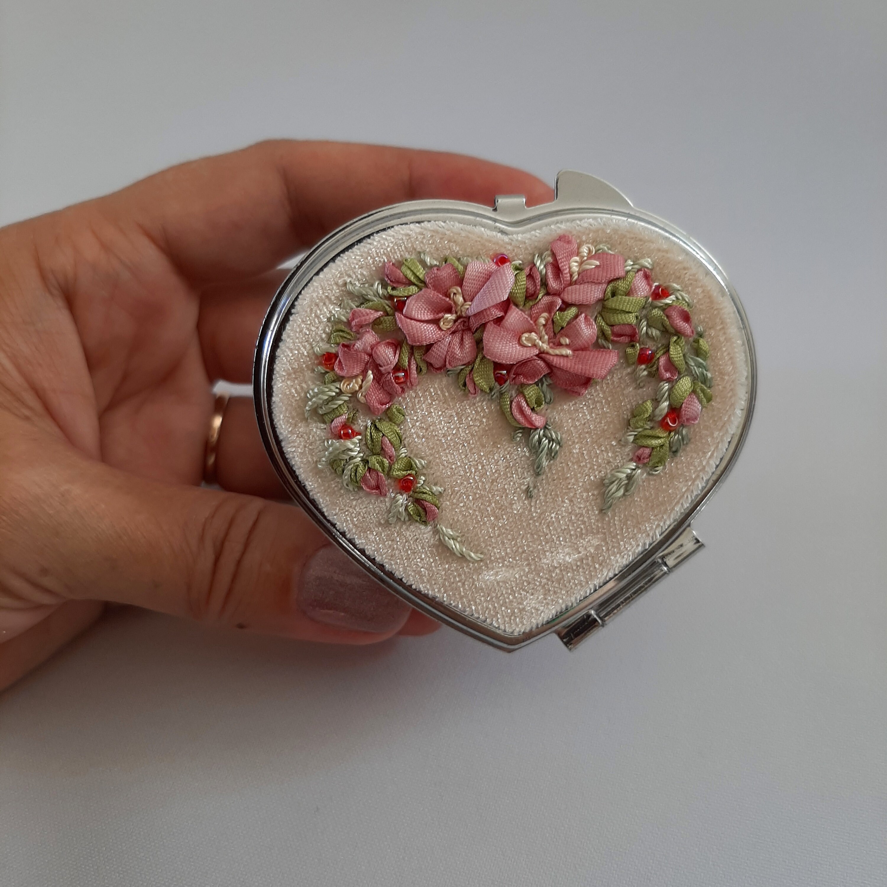 Embroidered Mirror 60Th Birthday Gift Ideas For Mom From Son | Etsy