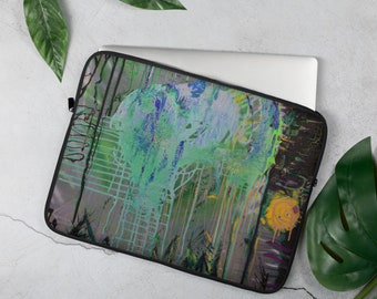 Abstract Laptop Sleeve -Water resistant  Heat resistant Lightweight Laptop cover