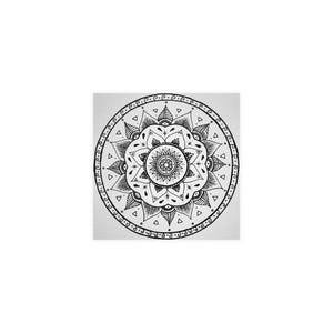 Póster de papel mate dibujado a mano Mandala 2: impresión artística de primera calidad, varios tamaños para decoración del hogar