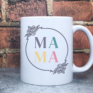 Mama Flowers Mug, Sarcastic Mug, Mom Mug, Funny Mug, Crude Humor Mug, Novelty Mug, Office Gift, Gag Gift