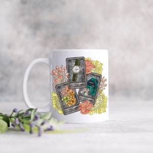Last of Us Inspired, Tarot Card, Sarcastic Mug, Mom Mug, Funny Mug, Crude Humor Mug, Novelty Mug, Office Gift, Gag Gift