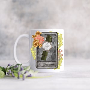 Last of Us Inspired, Tarot Card, The Protector, Sarcastic Mug, Mom Mug, Funny Mug, Crude Humor Mug, Novelty Mug, Office Gift, Gag Gift