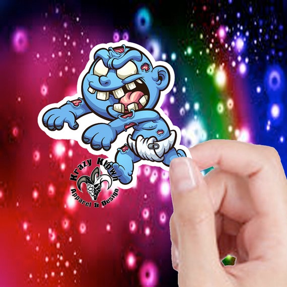 Undead Baby Zombie Sticker Decal High Quality Waterproof