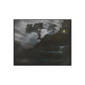 Dark Landscape Print - &quot;Amnesia&quot; Poster 210gsm
