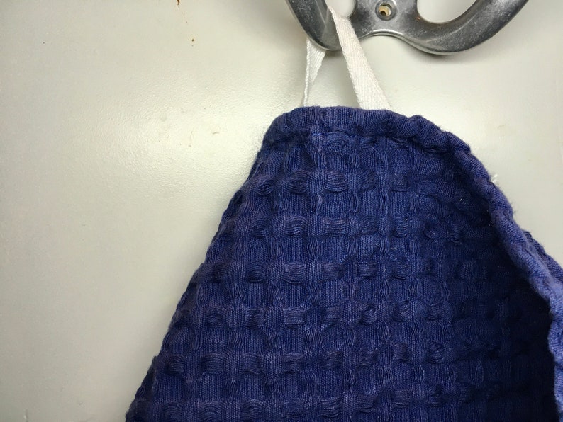 royal blue Guest towel