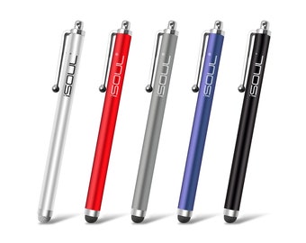 iSOUL Stylus Touch Pen 3 5 10 Pack Styli Capacitive Touchscreen Pen Stylus For iPhone iPad Mini Galaxy Note Tab Nexus OnePlus Tablet Android