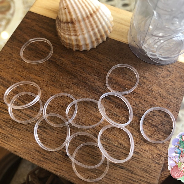 Rubber Hair Beads Etsy