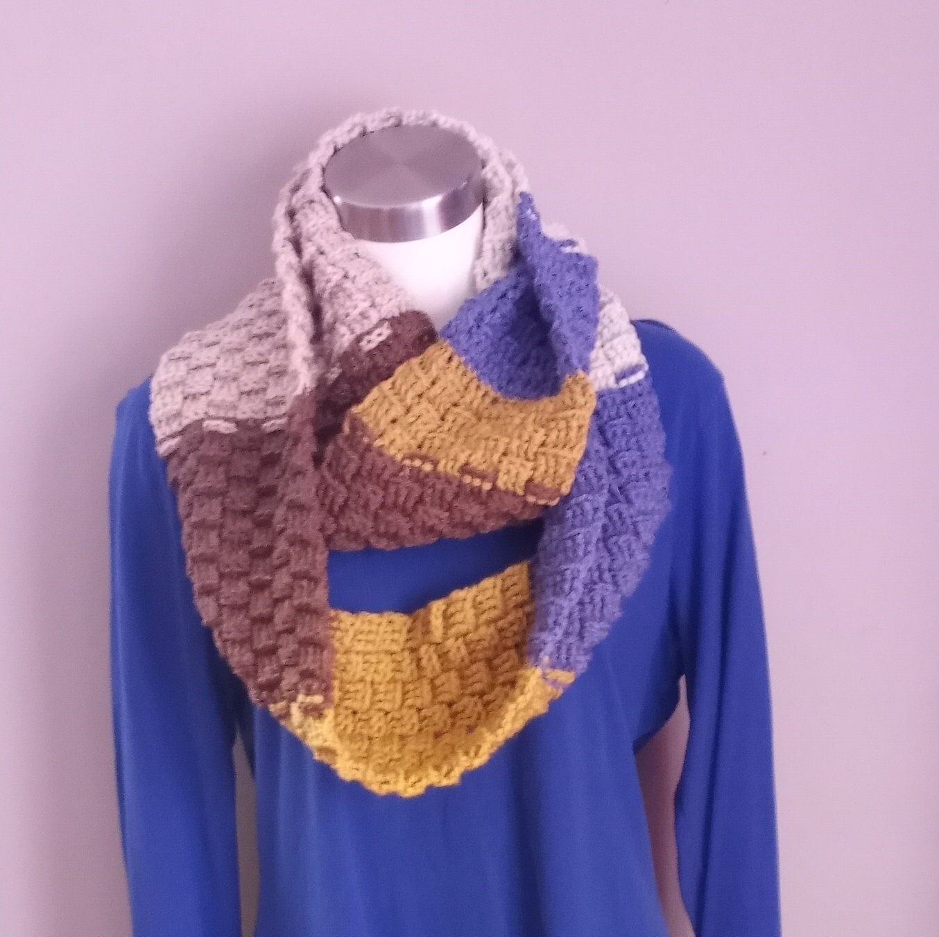 Unisex Infinity Scarf - Thumbnail 2