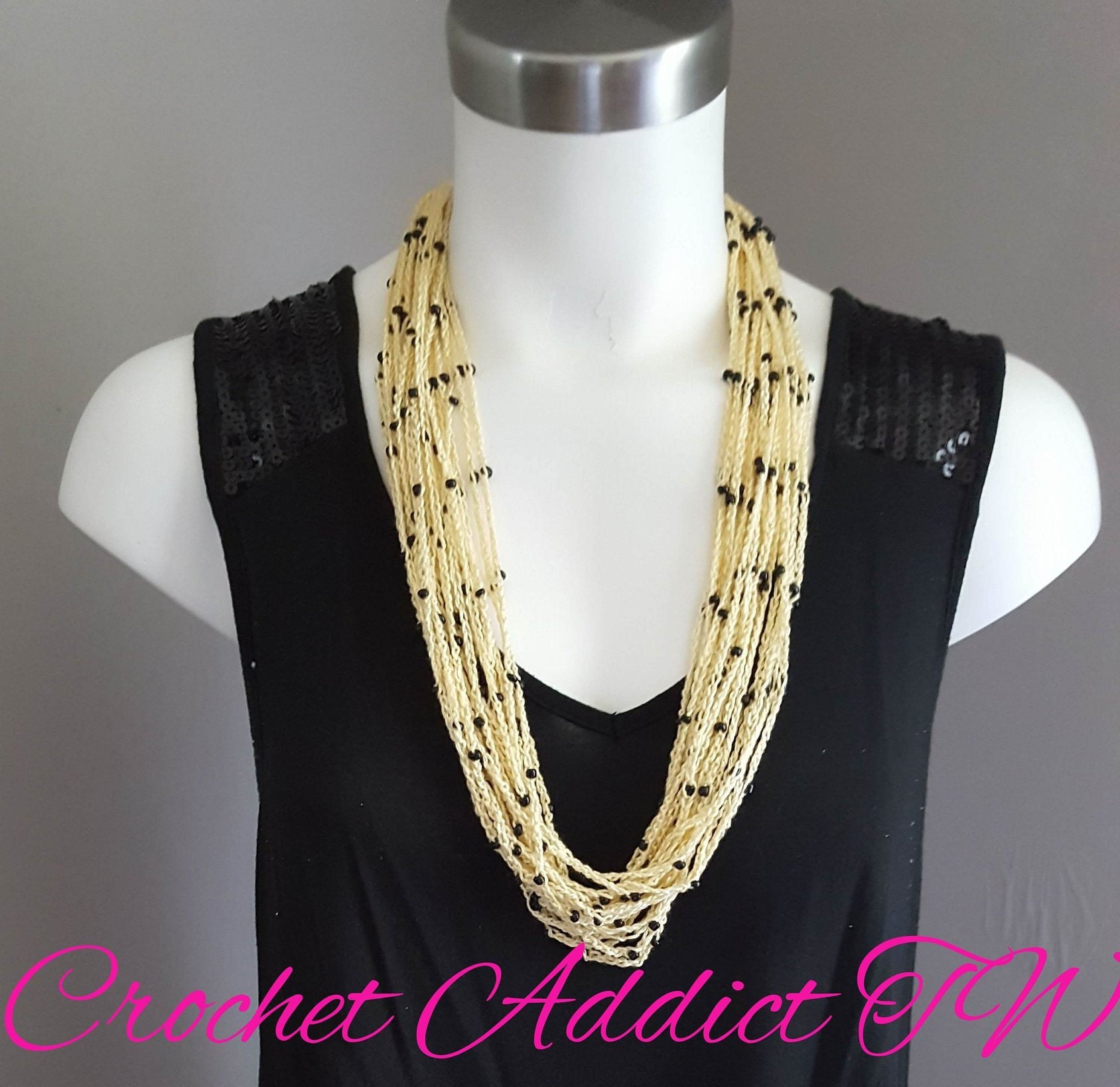 Beaded Chain Necklaces - Thumbnail 4