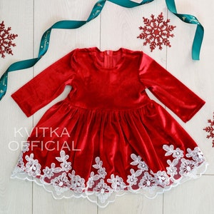 Christmas Dresses for Baby Girl, Toddler Girl Christmas Dresses, Baby Christmas Dress 3-6 Month
