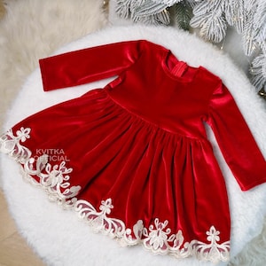 Christmas Dress 9-12 Month, Toddler Girl Holiday Dresses, Christmas Dresses for Baby Girl