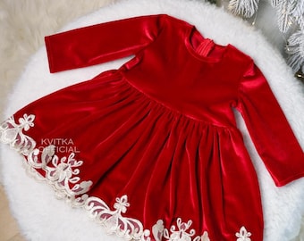 Christmas Dress 9-12 Month, Toddler Girl Holiday Dresses, Christmas Dresses for Baby Girl