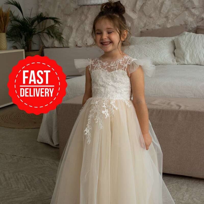 COTTON TAFFETA BABY DOLL GOWN IVORY