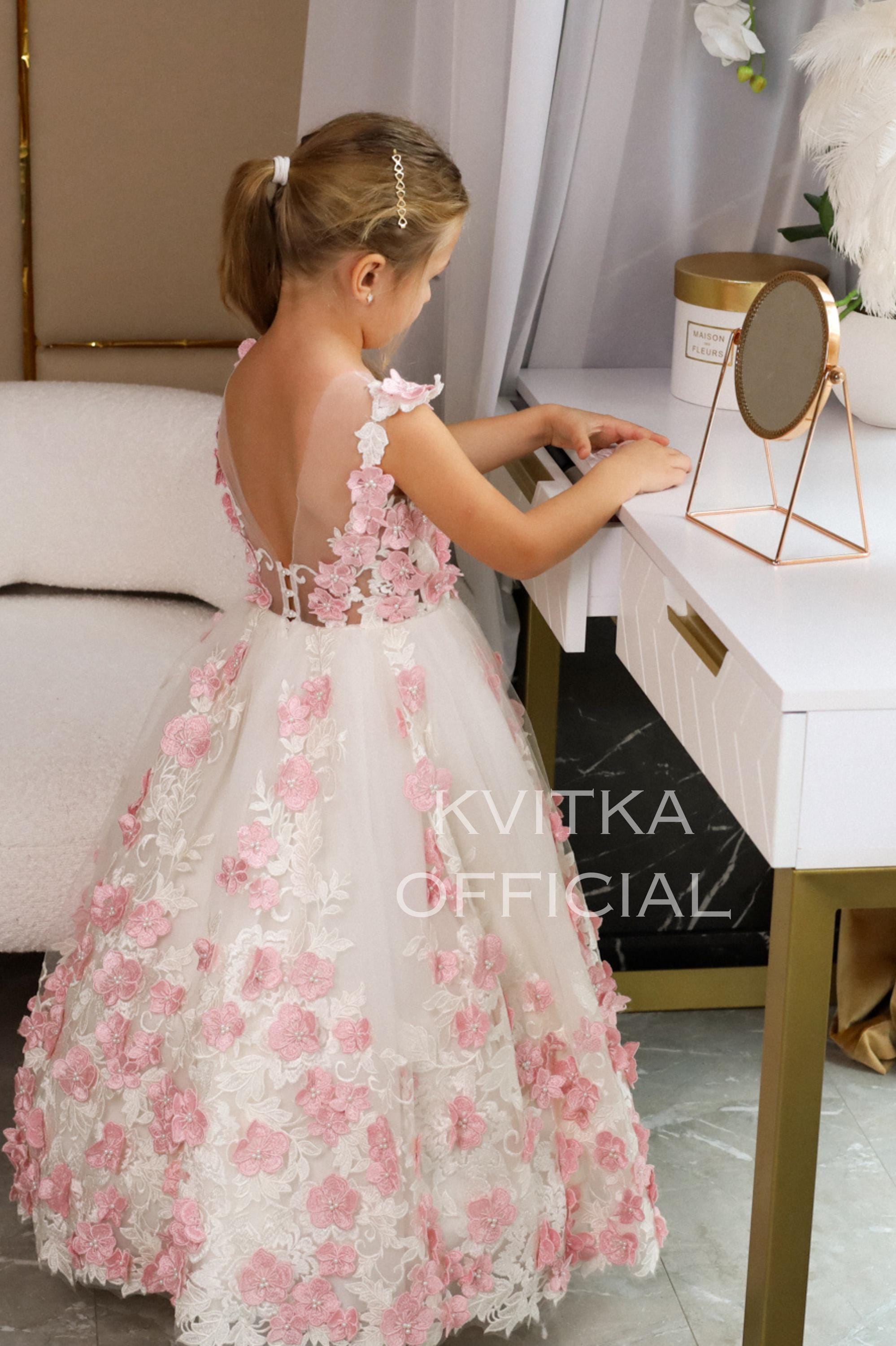 pink flower girl dress 12 months Rebecca flower girl dress pink