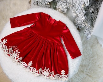 Christmas Dress 9-12 Month, Toddler Girl Holiday Dresses, Christmas Dresses for Baby Girl
