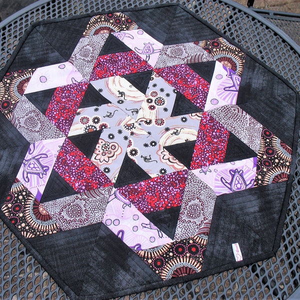 Tischdecke Australien Hexagon