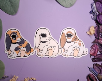 Lop rabbit bunny sticker
