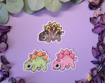 Stegosaurus dino sticker