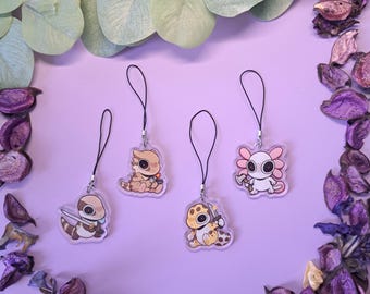 Sleutelhanger met reptielhangers