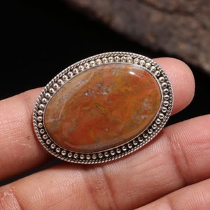 jasper Ring 925 Sterling Silver statement ring, oval ring, Handmade, gift for best Friend