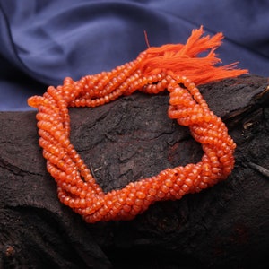 AA quality Red Carnelian Red Dark carnelian Faceted Rondelle beads, Rondelle Faceted beads 13&quot; strand