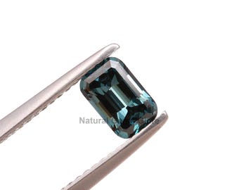 5.0カラットのエメラルドカットのラボグロウンダイヤモンド