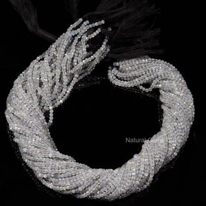 13&quot; Labradorite Faceted Rondelle Beads Labradorite Beads Labradorite Faceted Beads 2 - 2.5 mm Blue Flashy Labradorite Beads Strand&#39;&#39;