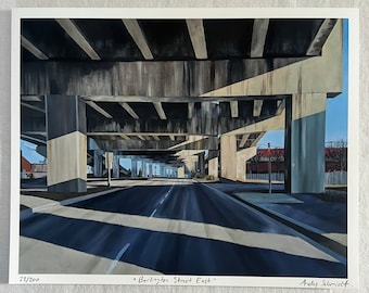 Hamilton, Ontario Fine Art Print - &quot;Burlington Street East&quot; - 8&quot;x10&quot; - High Quality