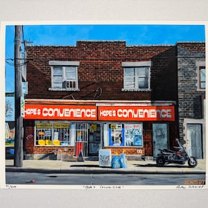 Hamilton, Ontario Fine Art Print - &quot;Hope&#39;s Convenience&quot; - 8&quot;x10&quot; - High Quality