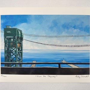 Hamilton, Ontario Fine Art Print - &quot;From the Skyway&quot; - 8&quot;x10&quot; - High Quality