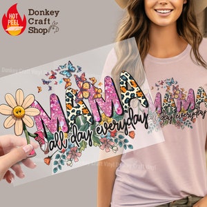 Mama DTF Transfers, Ready to Press, T-shirt Transfers, Heat Transfer, Direct to Film, Mom DTF Transfers DTF343