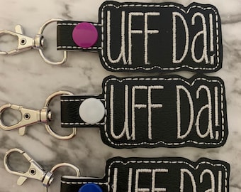 KEY FOB - zipper pull, bag tag, backpack bling, purse charm