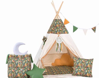 jungle teepee