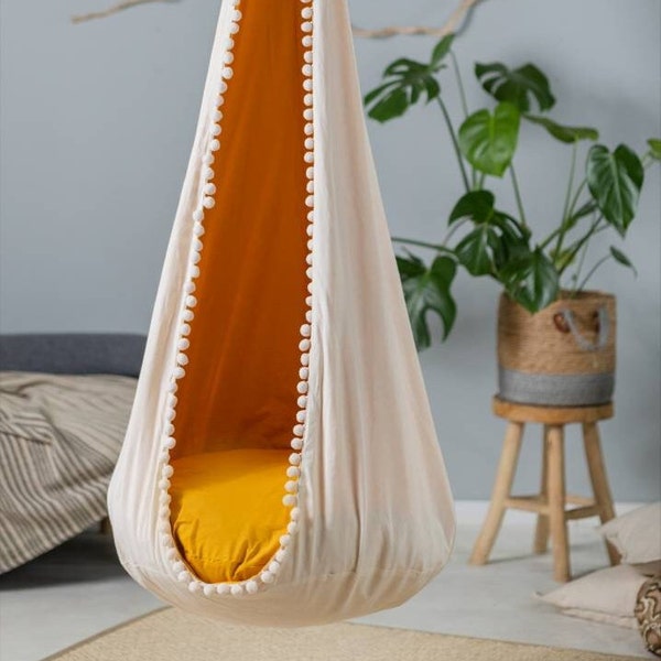 Cocoon Swing | Kids Cocoon Swing | Kids Chair Swing | Kids Hanging Swing | Kids Swing | Cocoon Swing Chair | Indoor Swing | Hammock Swing |