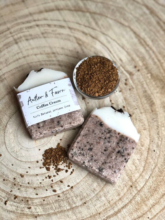 Coffee Cream Scrub Soap