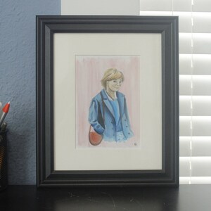 Lady Diana Framed Painting