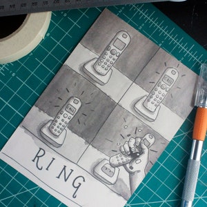 Ring Illustration Print