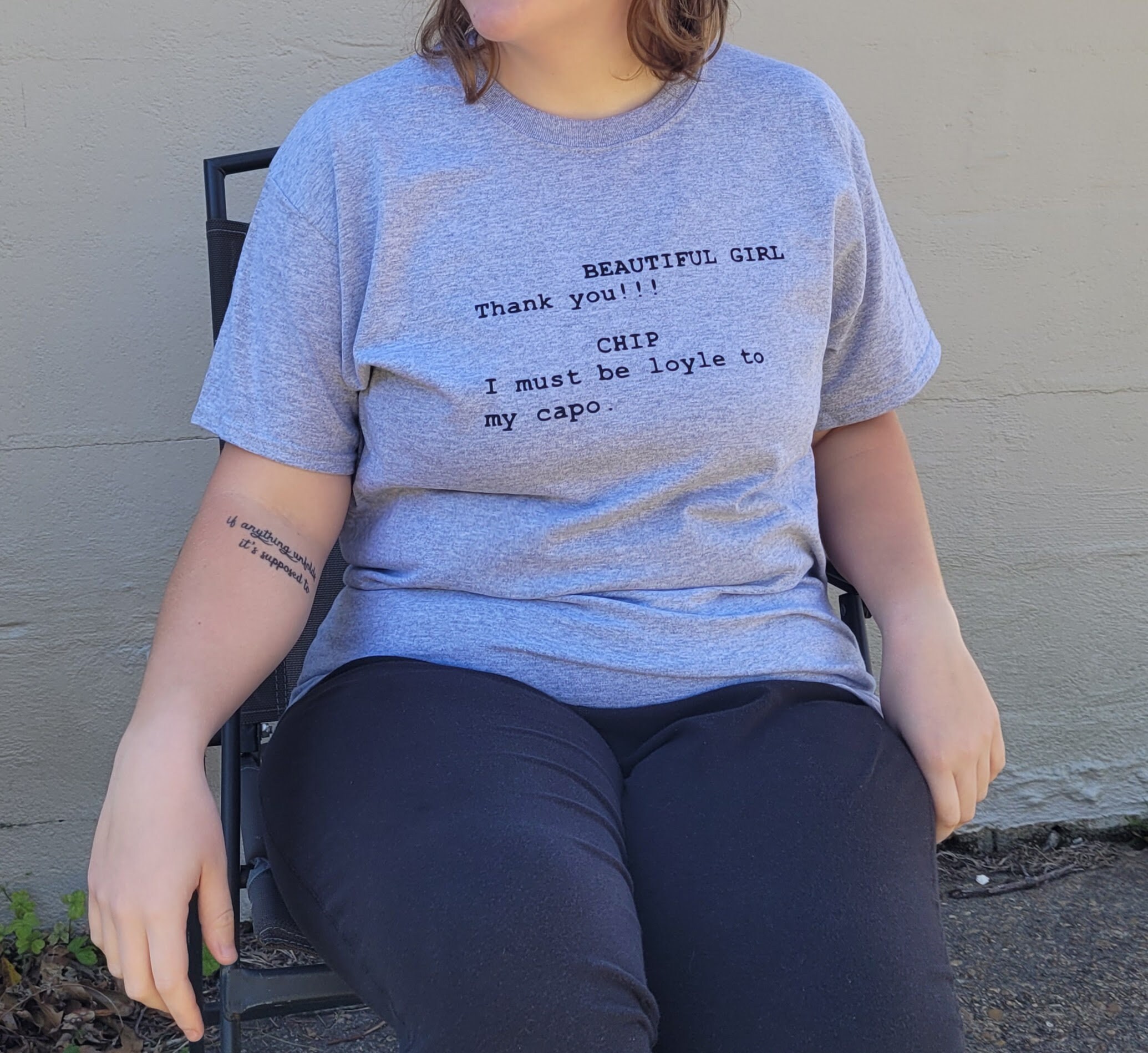 I Must Be Loyle to My Capo Sopranos T Shirt Etsy
