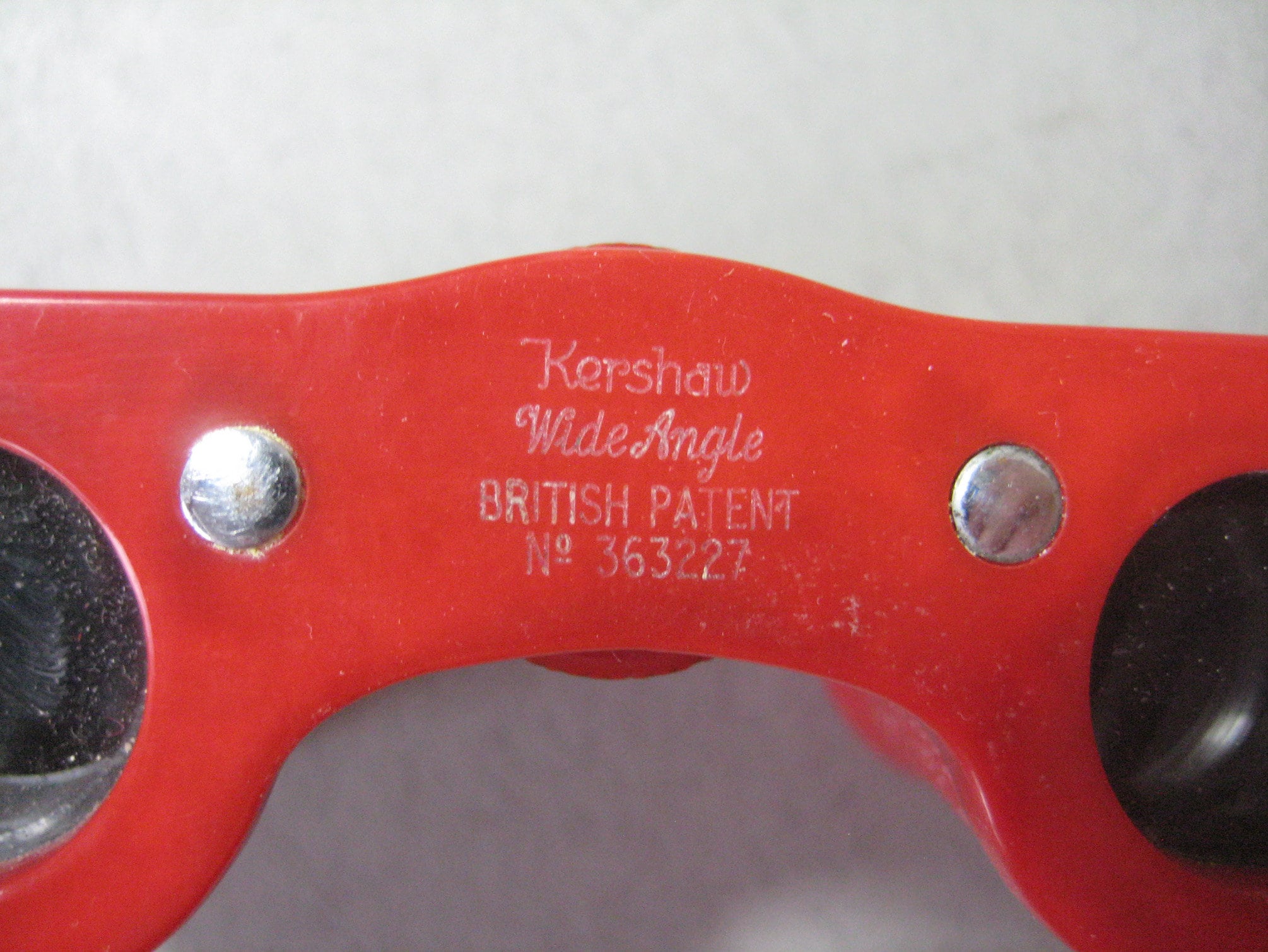 Kershaw 1930's Opera Glasses Red Colour Wide Angle Model 1930's