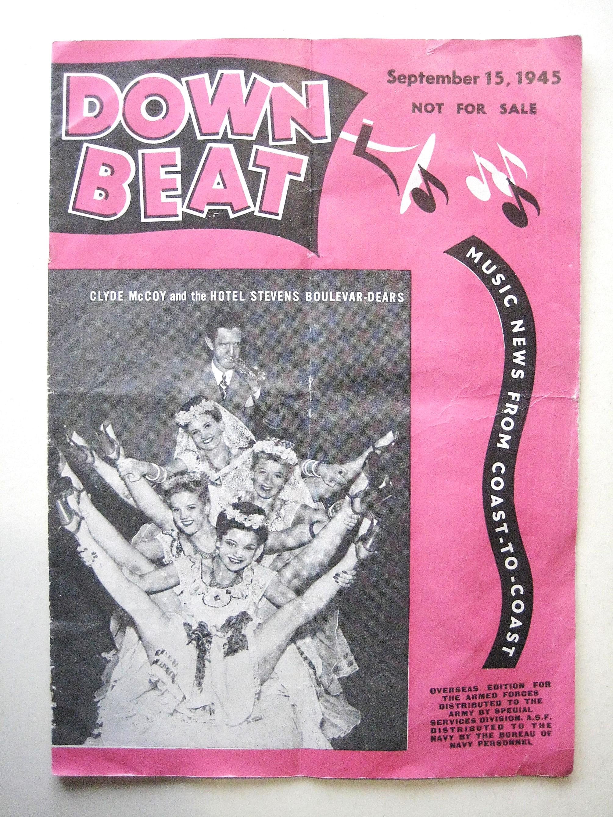 Down Beat Magazine - Etsy Canada