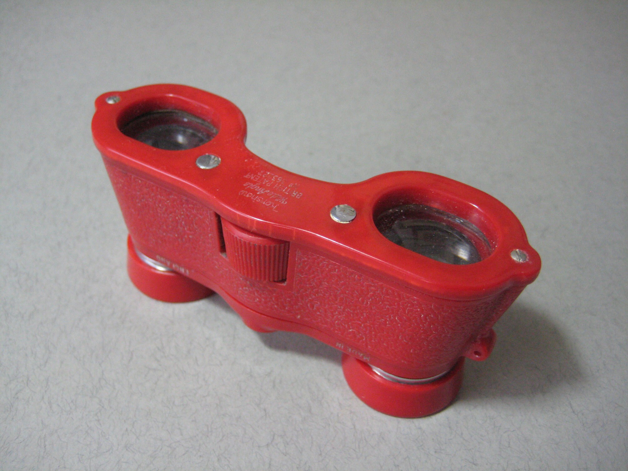 Kershaw 1930's Opera Glasses Red Colour Wide Angle Model 1930's