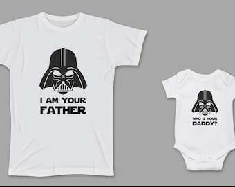 Star wars shirt DAD BABY MATCHING shirts Father and son matching shirts daddy and son shirts daddy and daughter shirts dad and baby mini me