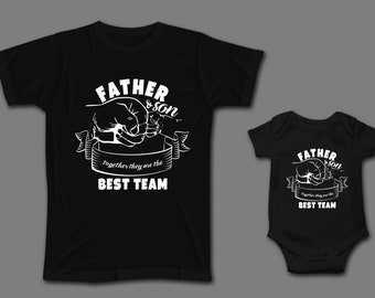 Father Son Matching Shirts - Dad and Baby Matching Shirts - Fathers day shirt matching - Father's Day Gift - Daddy daughter shirts My hero