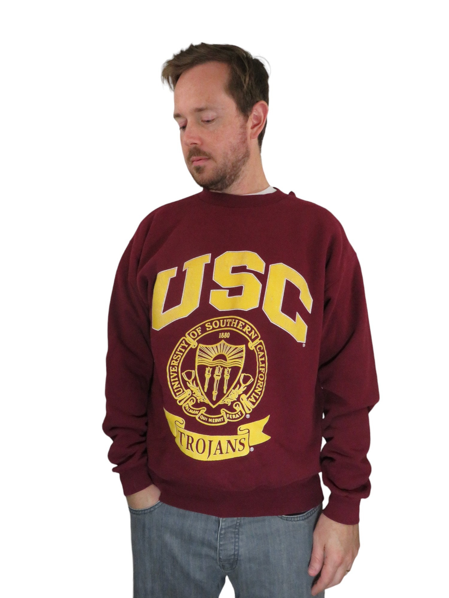 USCトロージャンズ カレッジフットボールジャージ 2XL NCAA 【4408 USC