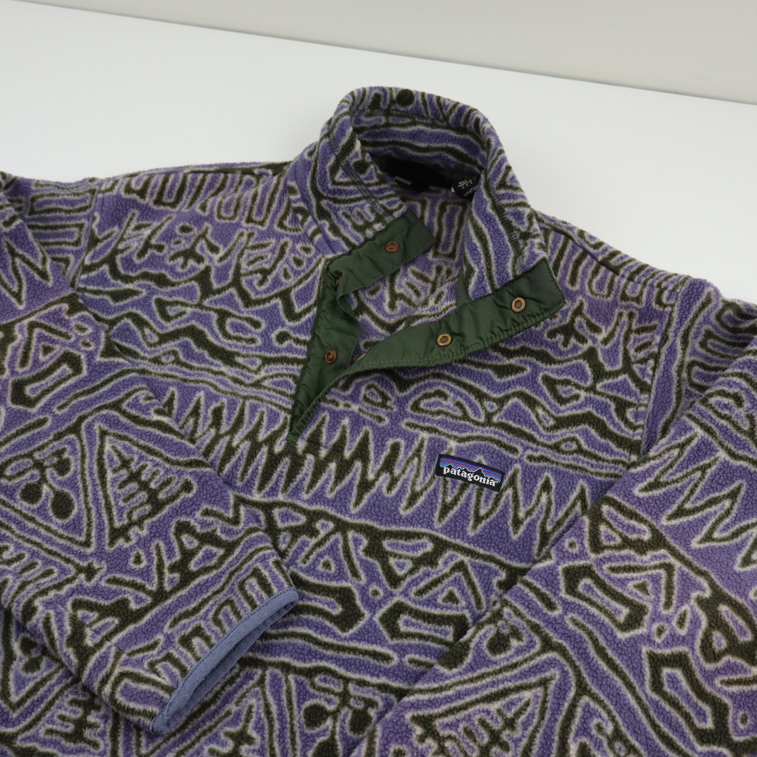 Vintage 90s Patagonia Switchback Aztec Tribal Synchilla Fleece
