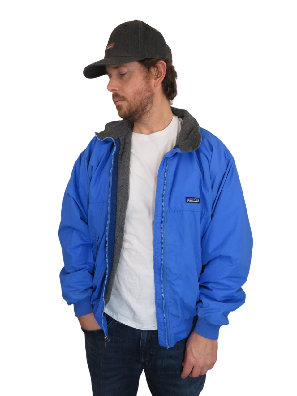 Vintage 90s Patagonia Made in USA Synchilla Fleece Shelled