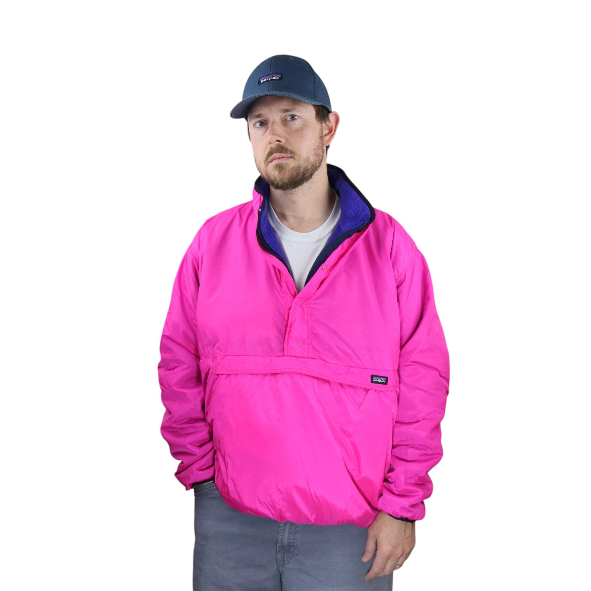 ※SALE※ 90's patagonia glisade pullover Vintage 1990 Patagonia Made in USA Reversible Glissade Pullover