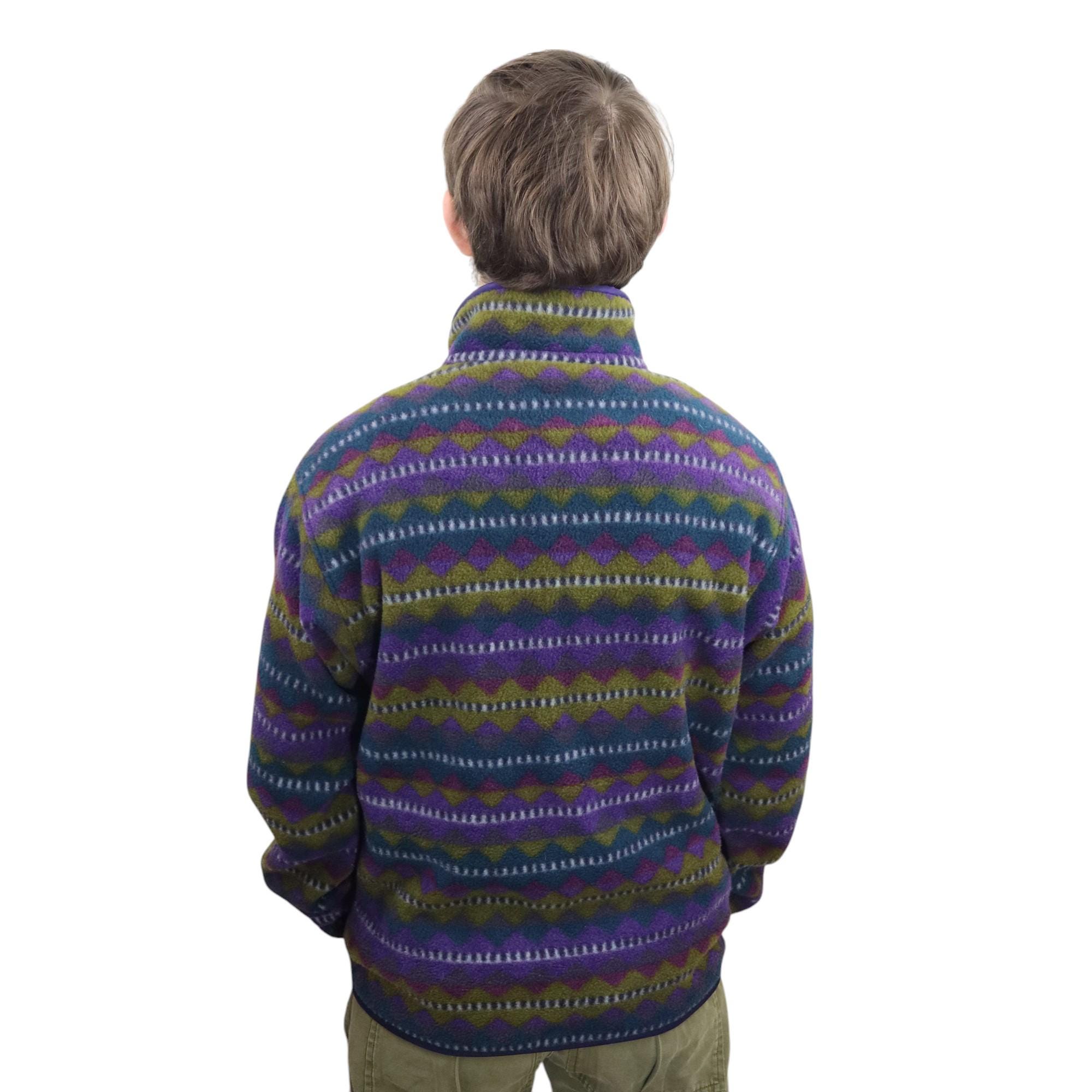 New Vintage 90s 1992 Patagonia Sacajawea Geo Diamond Aztec Tribal