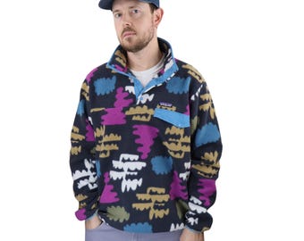 Vintage 90s 1990 Patagonia Shell Pneumatic Pullover Anorak Snap-t