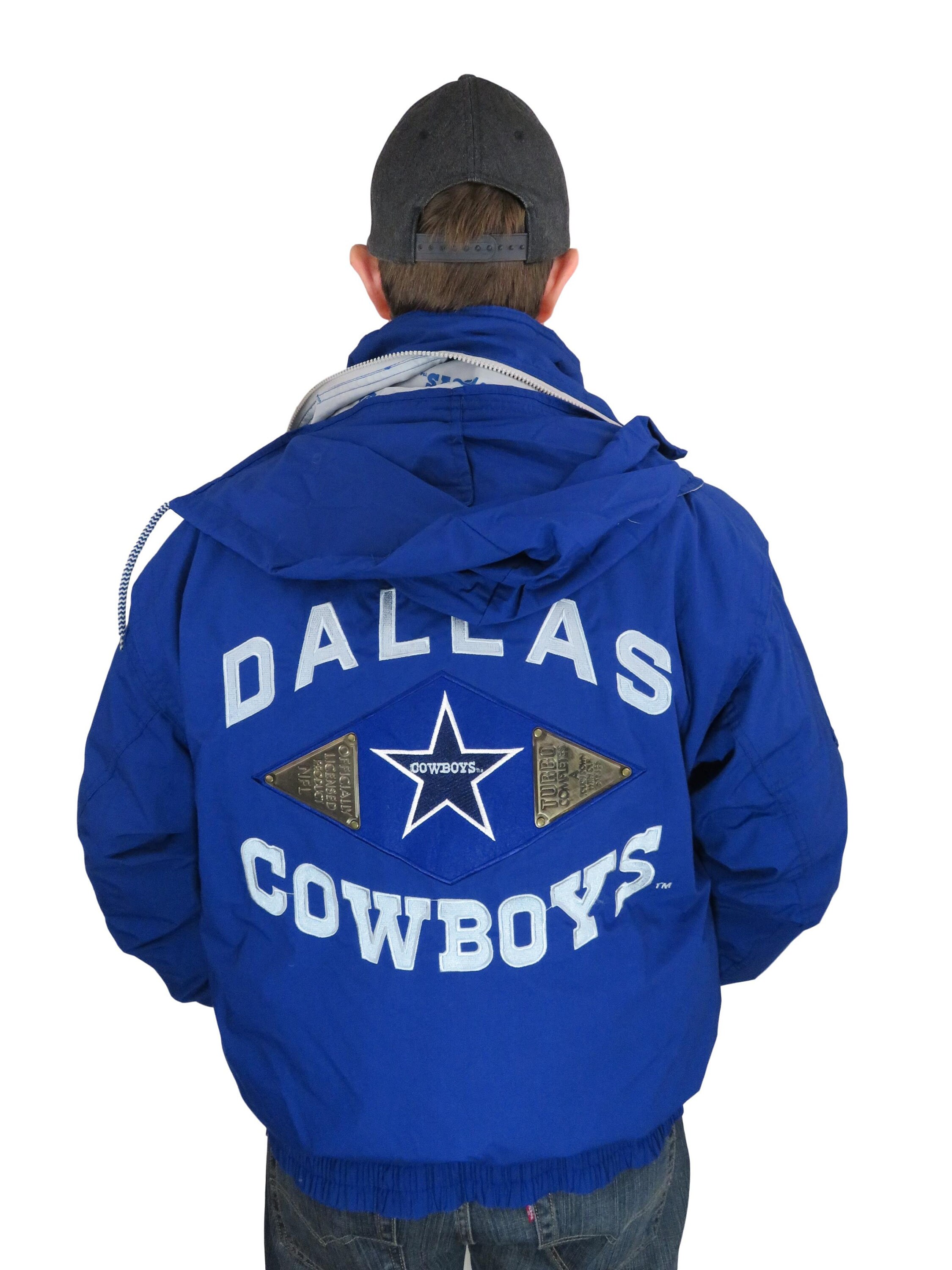 Vintage Triple F.A.T Goose Men's Dallas Cowboys NFL Parka Jacket